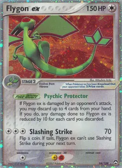 Flygon ex #94, Reverse Foil