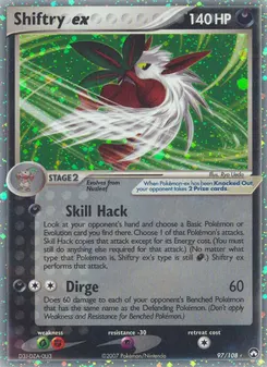 Shiftry ex #97, Standard