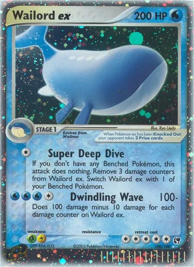 Wailord ex #100, Sandstorm
