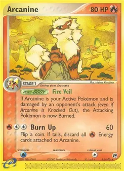 Arcanine #15, Reverse Foil
