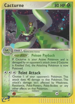 Cacturne #2, Reverse Foil