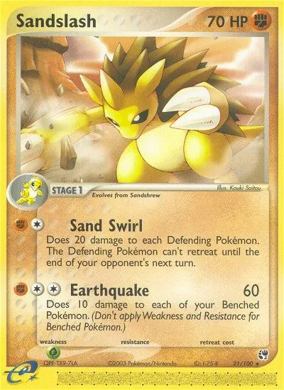 Sandslash #21, Sandstorm