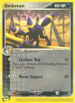Umbreon #24, Reverse Foil