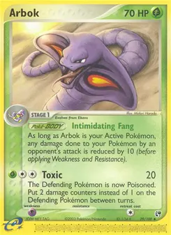 Arbok #29, Reverse Foil
