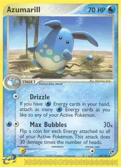 Azumarill #30, Reverse Foil