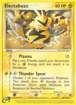 Electabuzz #35, Reverse Foil