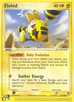 Elekid #36, Reverse Foil