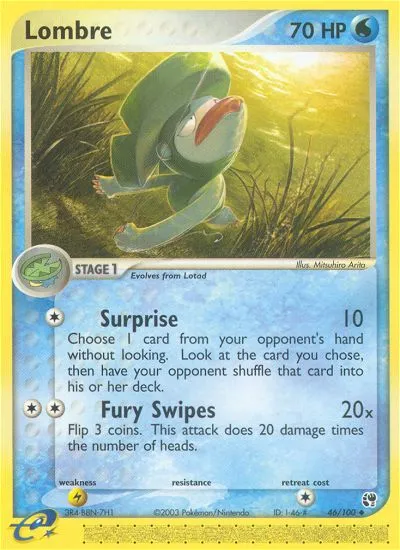Lombre #46, Sandstorm Reverse Foil