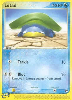 Lotad #67, Reverse Foil