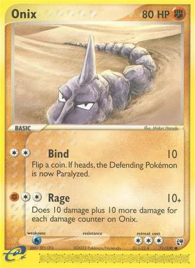 Onix #71, Sandstorm