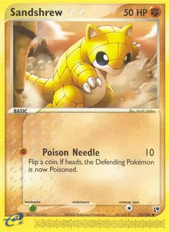 Sandshrew #75, Reverse Foil