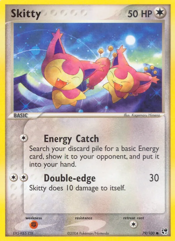 Skitty #79, Sandstorm Reverse Foil