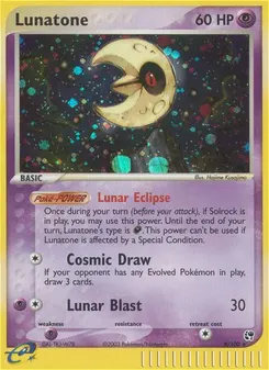 Lunatone #8, Reverse Foil