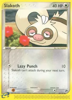 Slakoth #80, Reverse Foil
