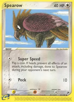 Spearow #81, Reverse Foil
