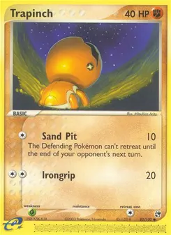 Trapinch #82, Reverse Foil