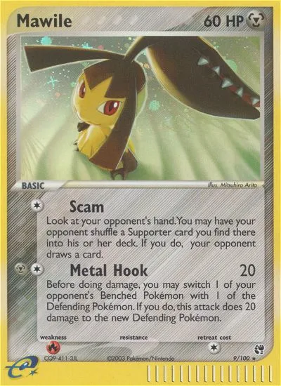 Mawile #9, Sandstorm Reverse Foil