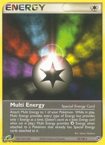 Multi Energy #93, Sandstorm Reverse Foil