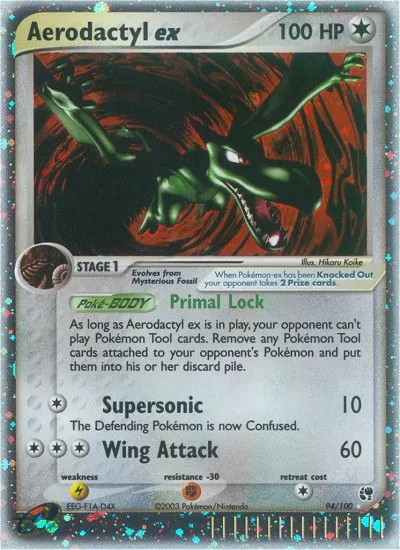 Aerodactyl ex #94, Sandstorm