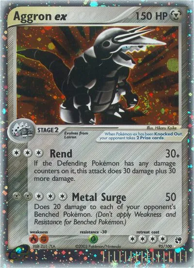 Aggron ex #95, Sandstorm