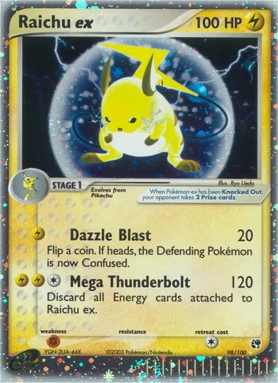 Raichu ex #98, Sandstorm