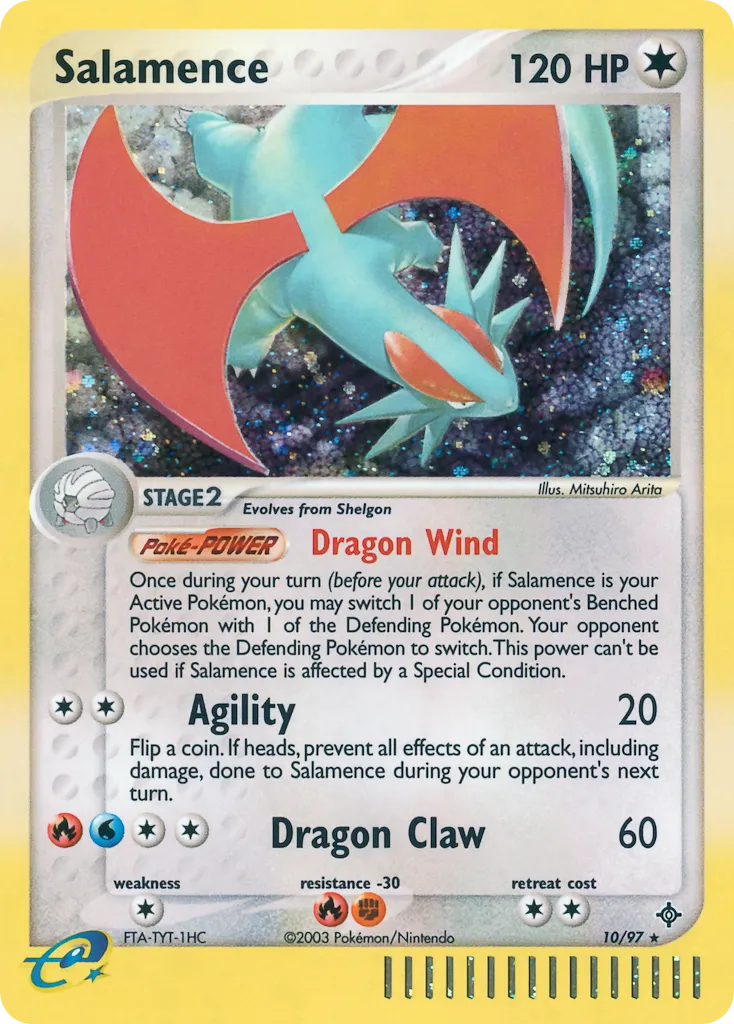 Salamence #10, Dragon