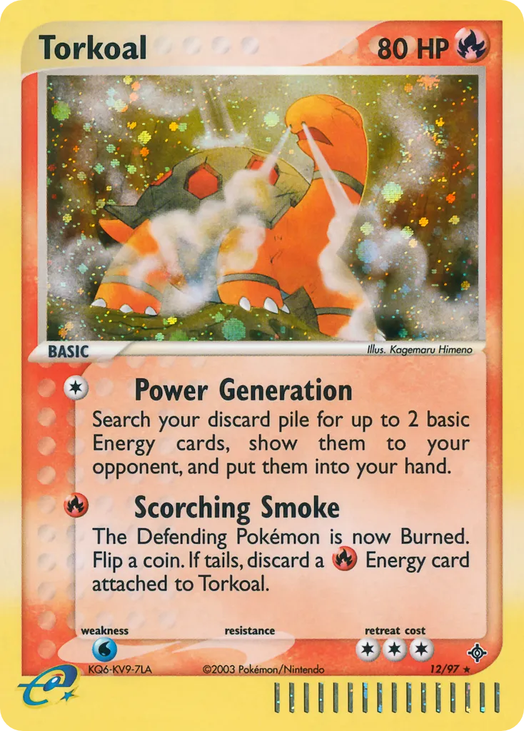 Torkoal #12, Dragon