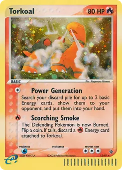 Torkoal #12, Reverse Foil
