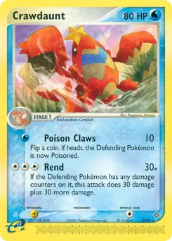 Crawdaunt #13, Reverse Foil