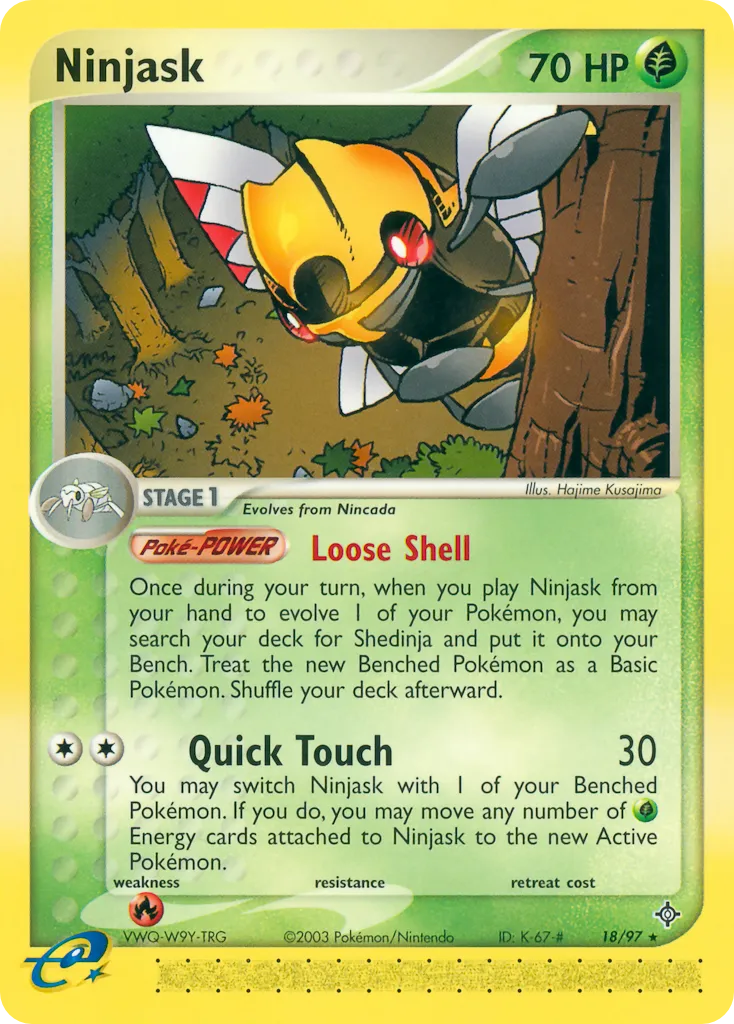 Ninjask #18, Dragon
