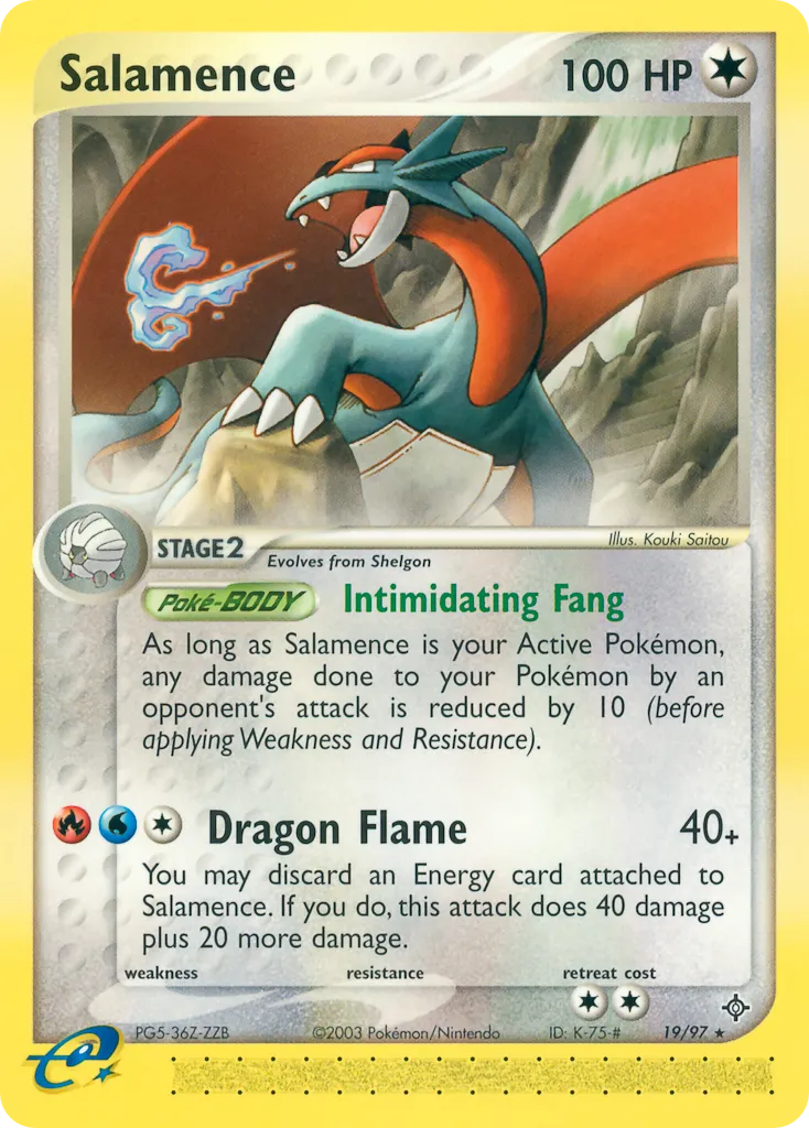 Salamence #19, Dragon