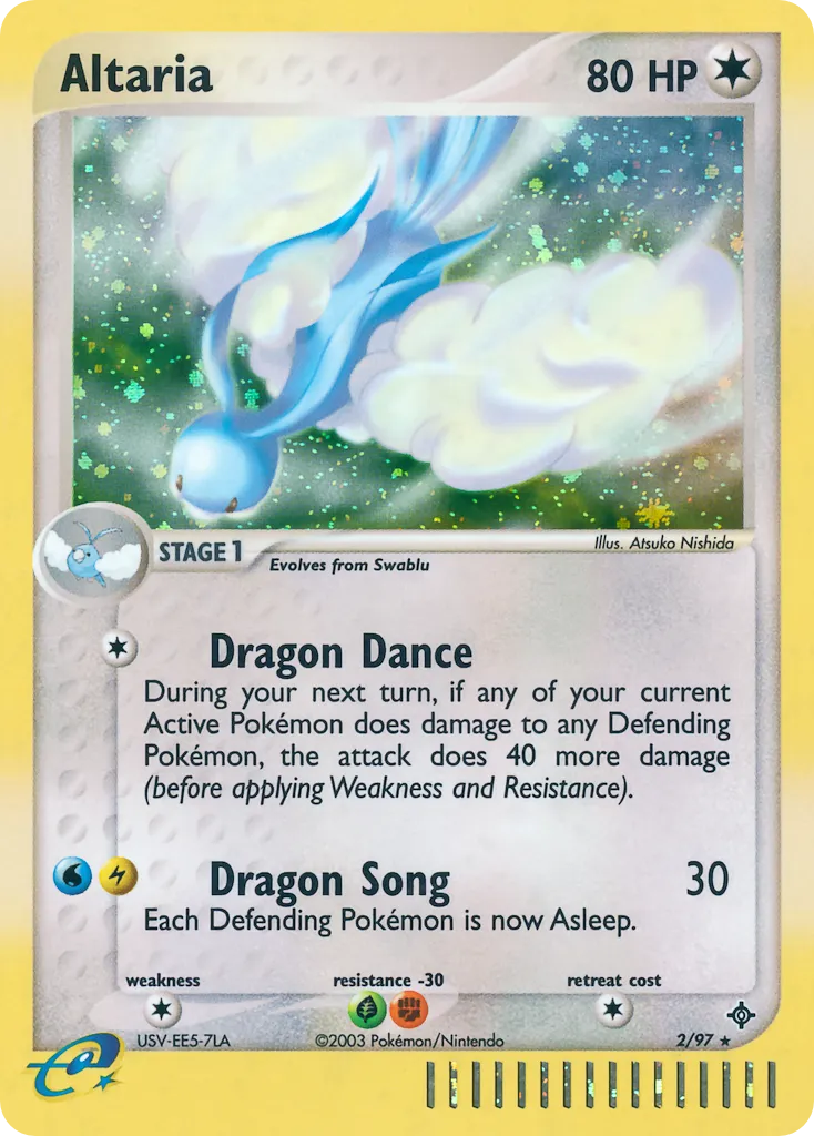 Altaria #2, Dragon Reverse Foil