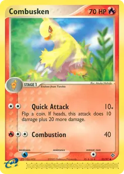 Combusken #25, Reverse Foil
