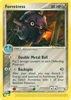 Forretress #28, Reverse Foil