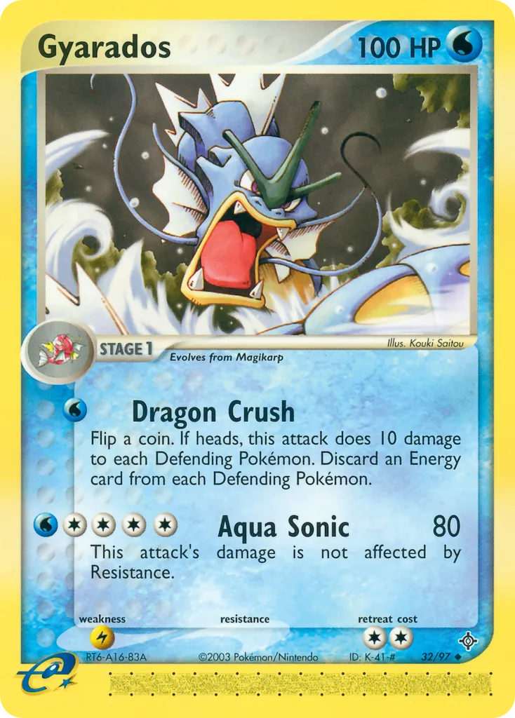 Gyarados #32, Dragon Prerelease