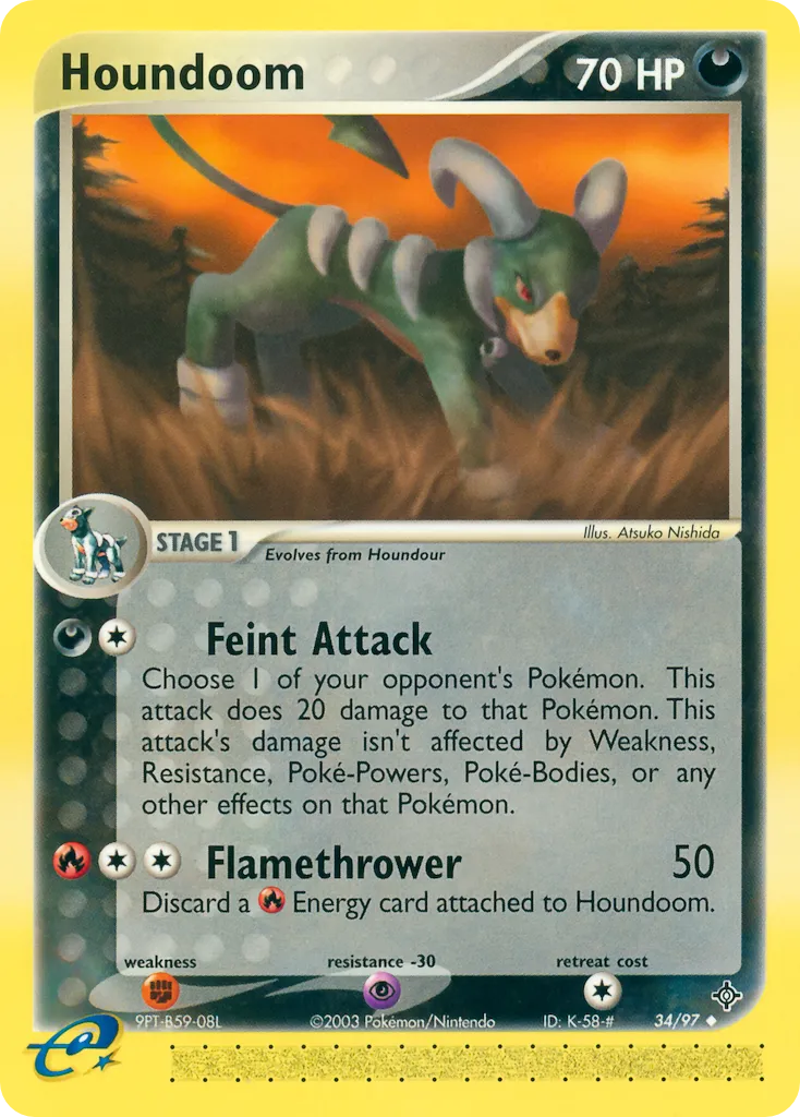Houndoom #34, Dragon