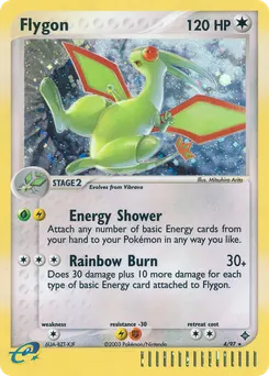 Flygon #4, Reverse Foil