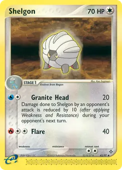 Shelgon #42, Reverse Foil