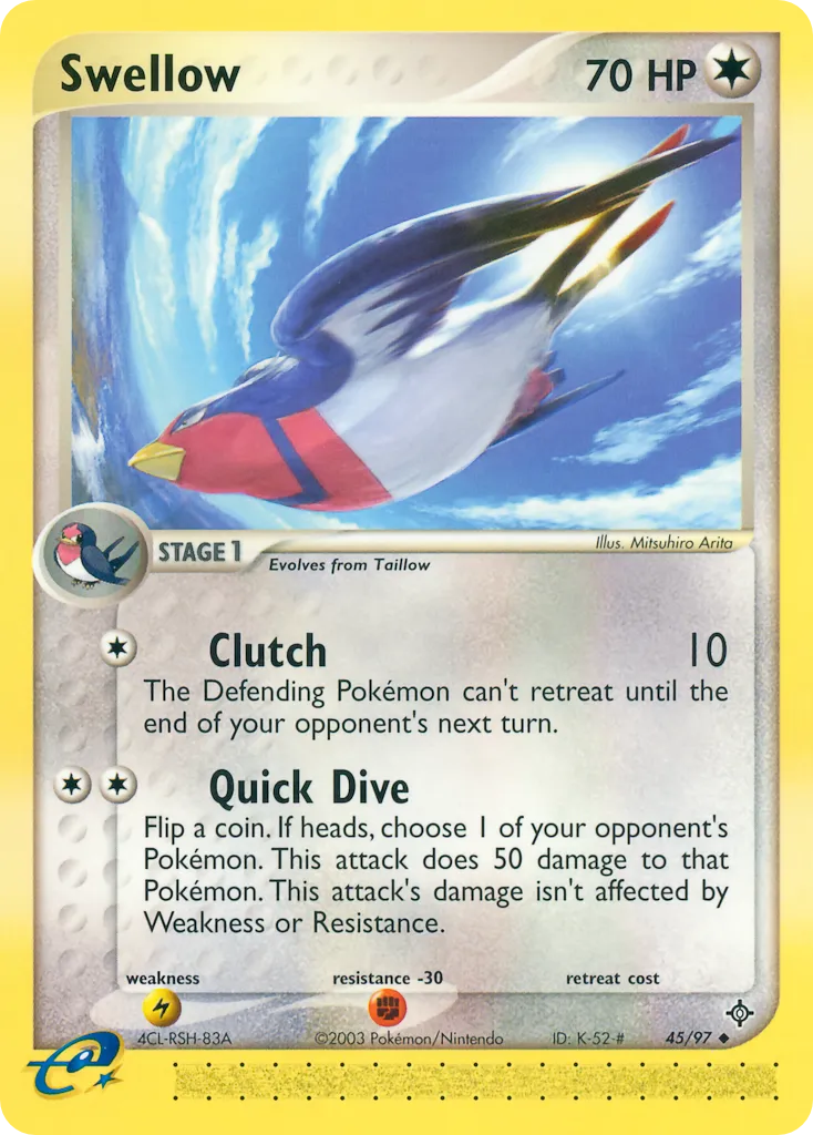 Swellow #45, Dragon