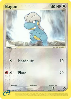 Bagon #49, Reverse Foil