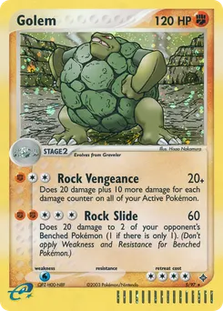 Golem #5, Reverse Foil