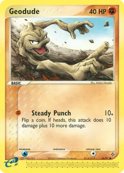 Geodude #56, Reverse Foil