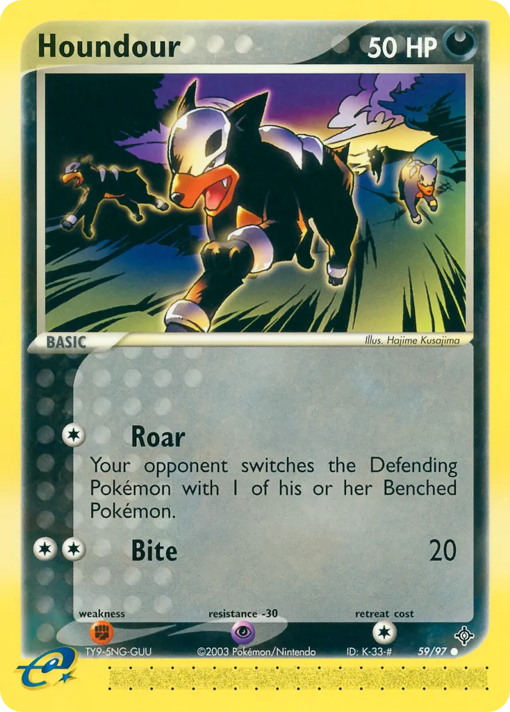 Houndour #59, Dragon