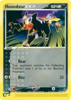 Houndour #59, Reverse Foil