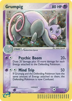 Grumpig #6, Reverse Foil