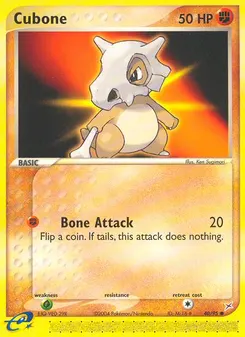 Cubone #40, Reverse Foil