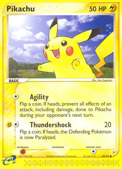 Pikachu #43, Team Magma vs Team Aqua