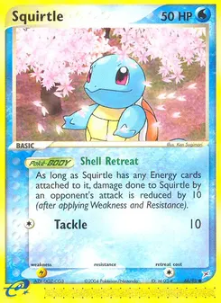 Squirtle #46, Reverse Foil