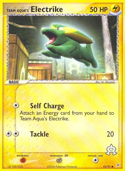 Team Aqua's Electrike #53, Team Magma vs Team Aqua