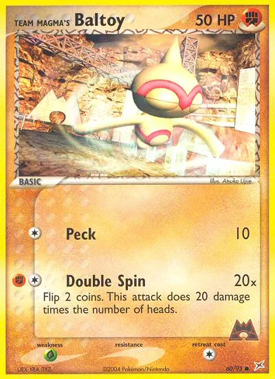 Team Magma's Baltoy #60, Team Magma vs Team Aqua